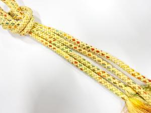 正絹　手組帯締め